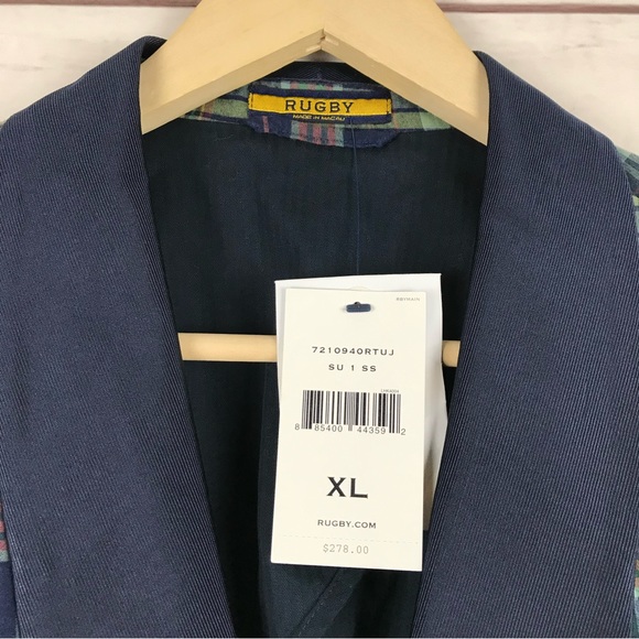 Ralph Lauren Rugby Plaid Blazer Jacket NWT - Picture 5 of 8